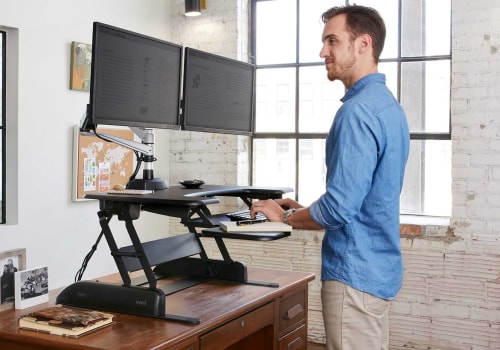 How to Adjust the Height of a Portable Standing Desk
